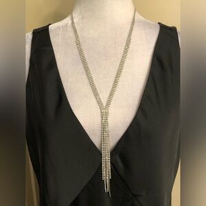 Nordstrom Long Faux Diamond Necklace